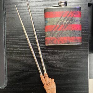 Nightmare on Elm Street Chopsticks & Flask Set